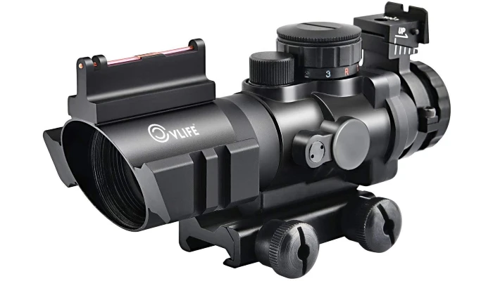 CVLIFE 4x32 Tactical Illuminated Reticle Scope
