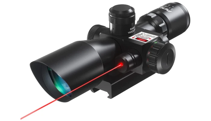 Pinty 2.5-10x40 Mil-dot Tactical Rifle Scope