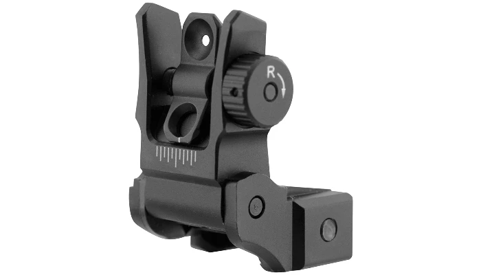 UTG Super Slim Flip-up Rear Sight