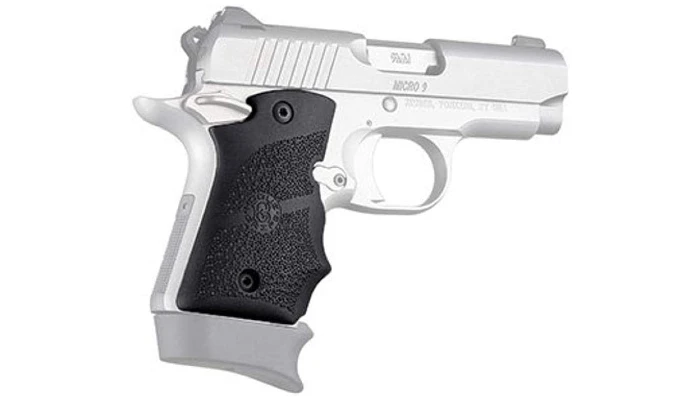 Hogue 39080 Kimber Micro 9 Ambi Safety Rubber Grip