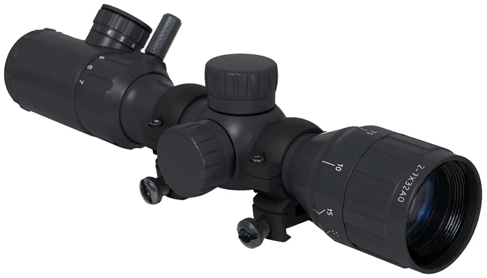 Monstrum 2-7x32 AO Illuminated Rifle Scope