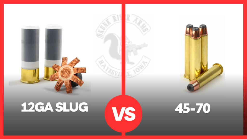 12ga slug vs 45-70