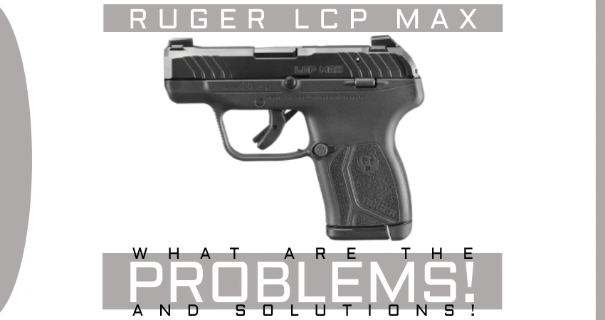 Ruger LCP MAX Problems